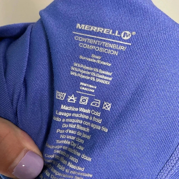 Merrell‎ SelectWick Purple Striped Athletic Skort - Picture 9 of 9